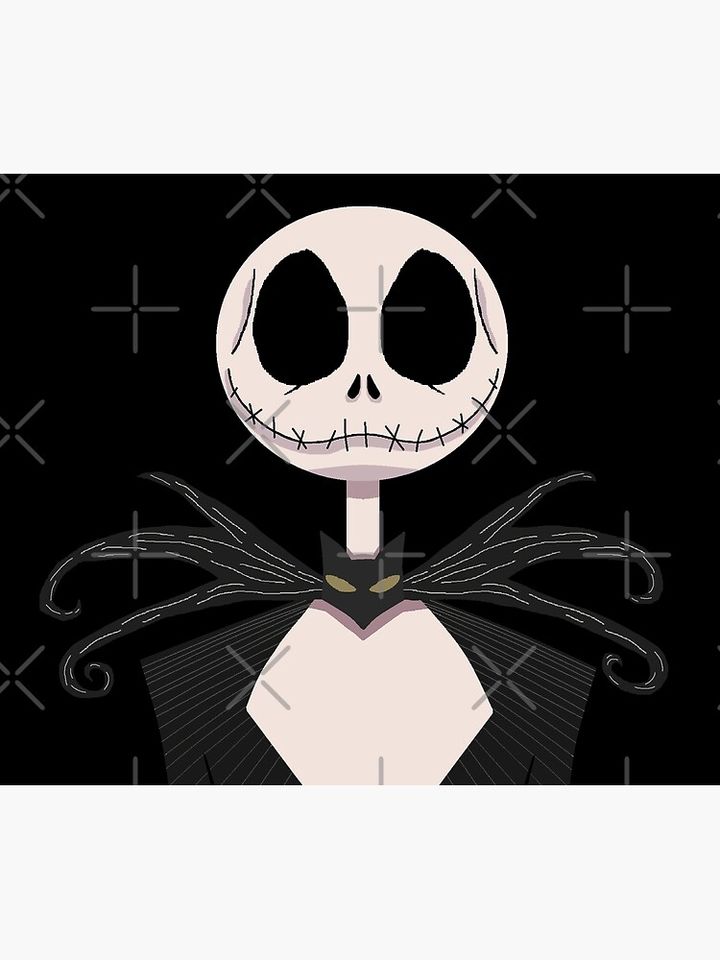 the nightmare before christmas jack skellington Throw Blanket