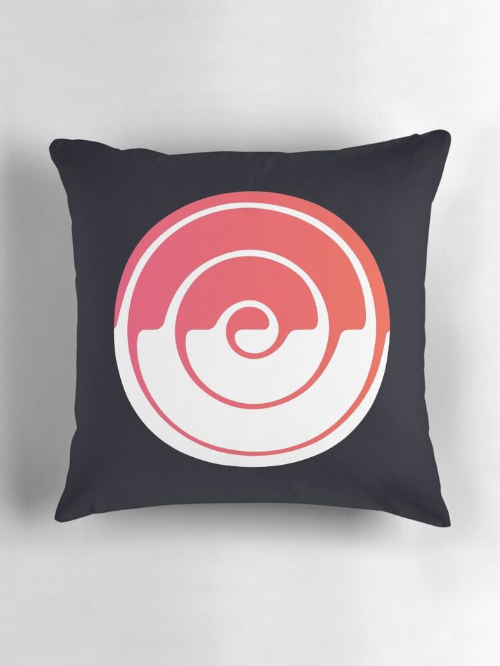 clean twril circle loop Pillow