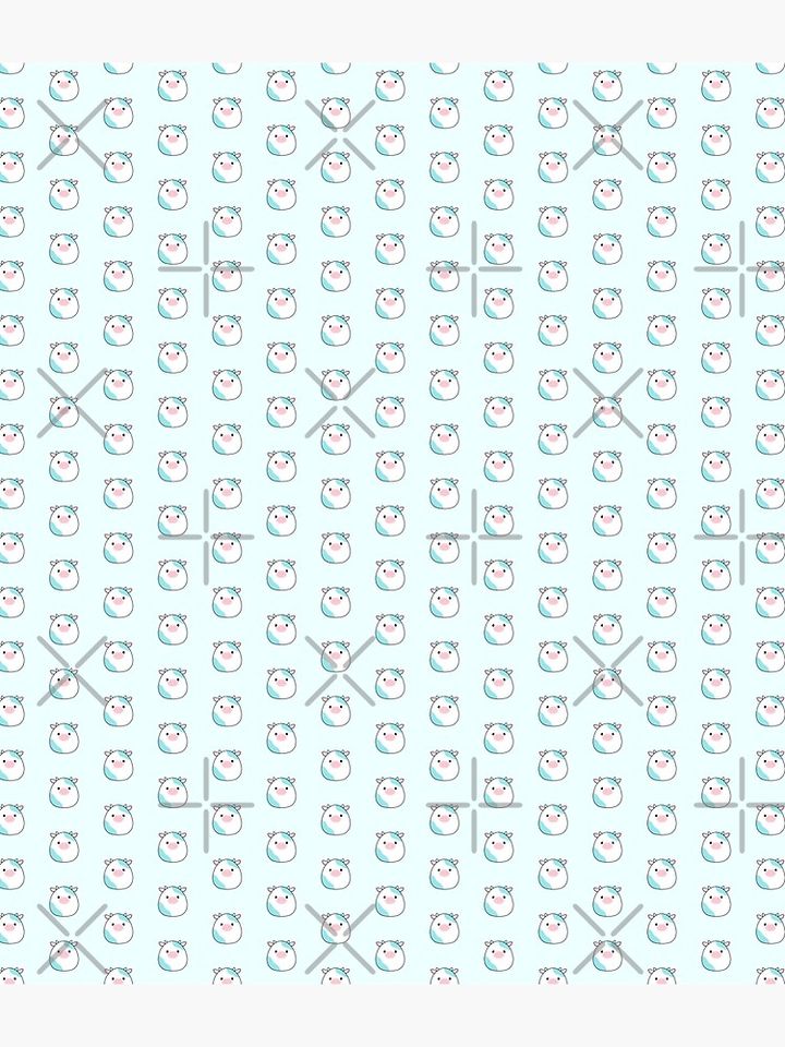 Teal Cow Squishmallow Backpack