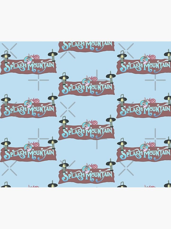 Splash Mountain  Throw Blanket