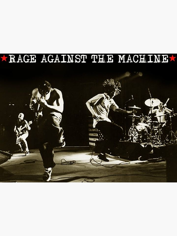 rage againts Premium Matte Vertical Poster