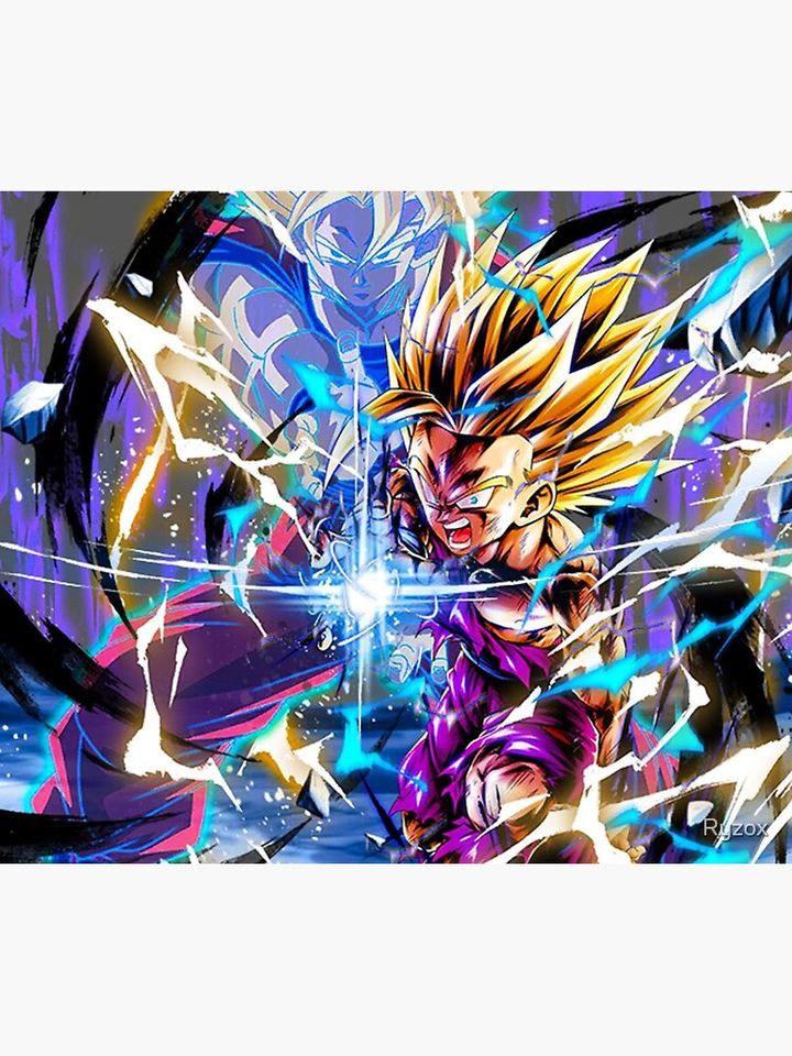 San Gohan Super Saiyan Dragon Ball Z Tapestry