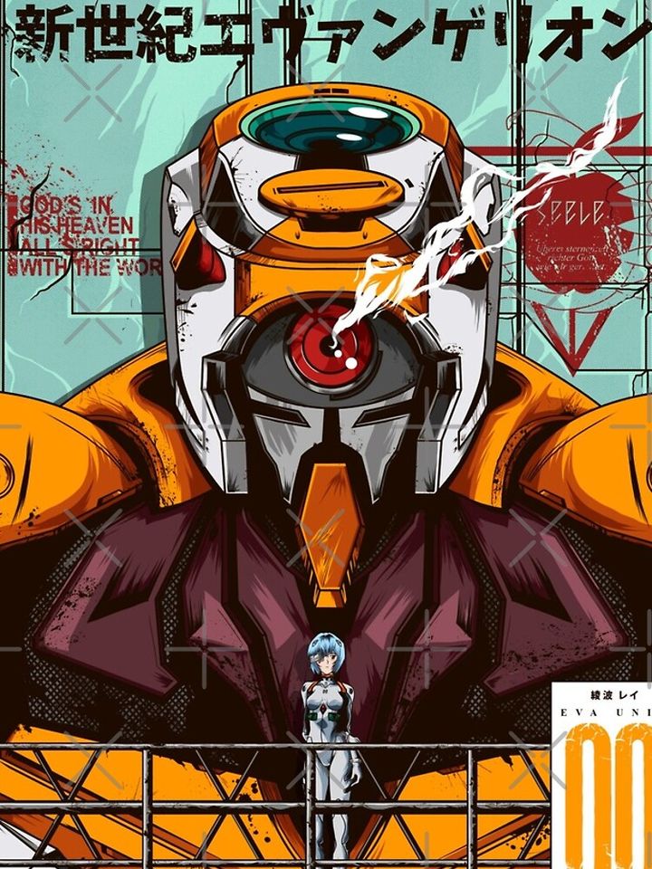 Evangelion - EVA 01 Poster Color Poster iPhone Case