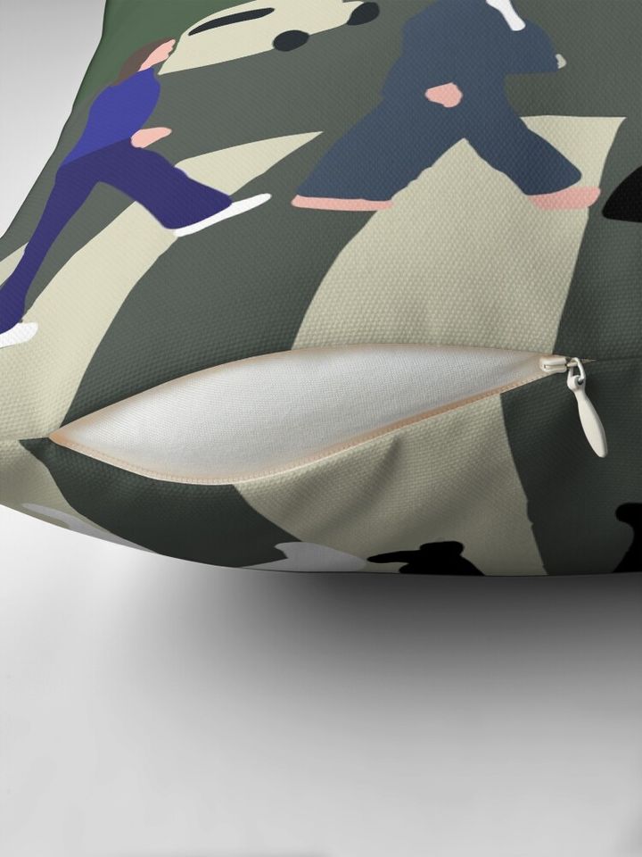 The Beatles - Abbey Road - Minimalistic style Pillow