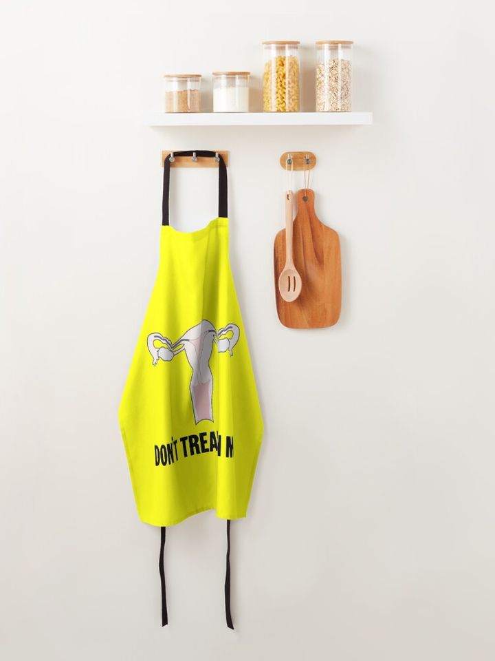 Don't Tread On Me (Ovaries) Apron