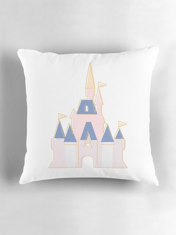Castle Magic Kingdom Pillow