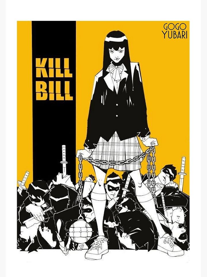 Gogo Yubari kill bill Premium Matte Vertical Poster