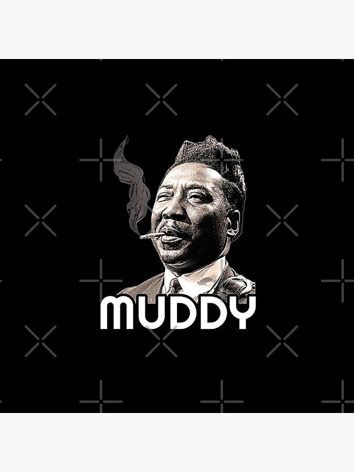 Muddy Waters // Blues Icon Tribute Pin Button