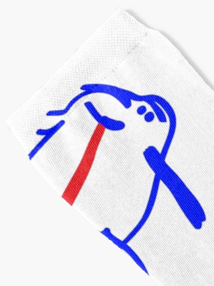 Josh Allen Drawing Socks, Gift For Fan