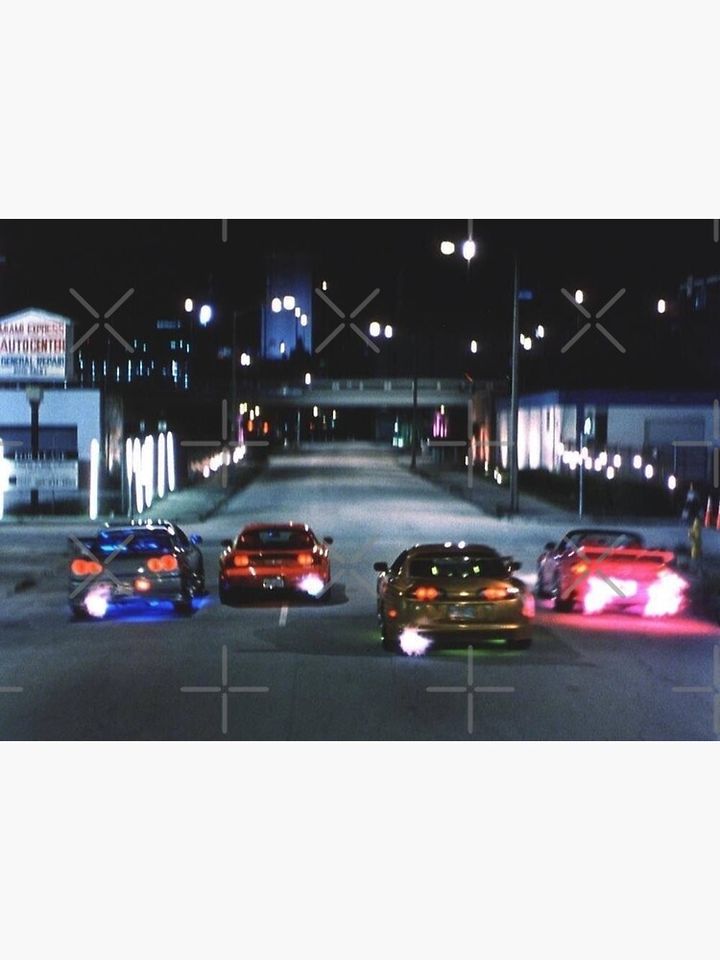 Fast and furious Premium Matte Vertical Poster