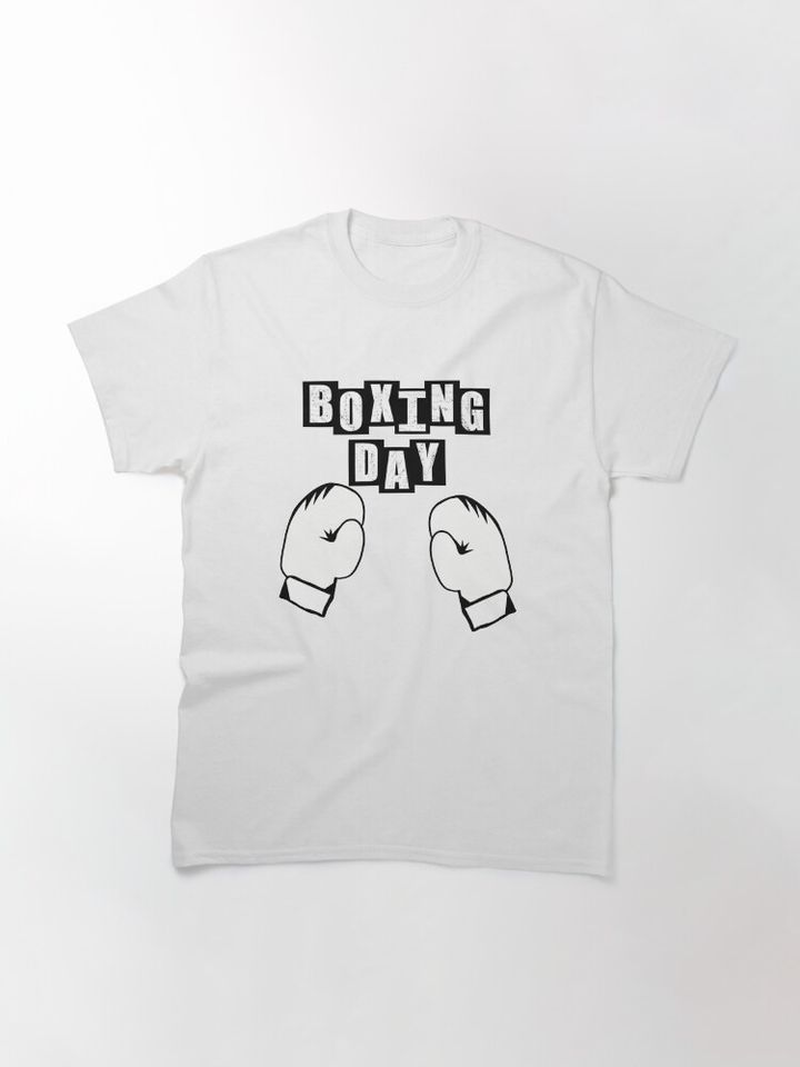 Boxing Day White Gloves - White Classic T-Shirt