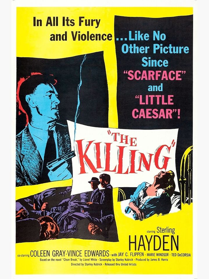 The Killing Stanley Kubrick Premium Matte Vertical Poster