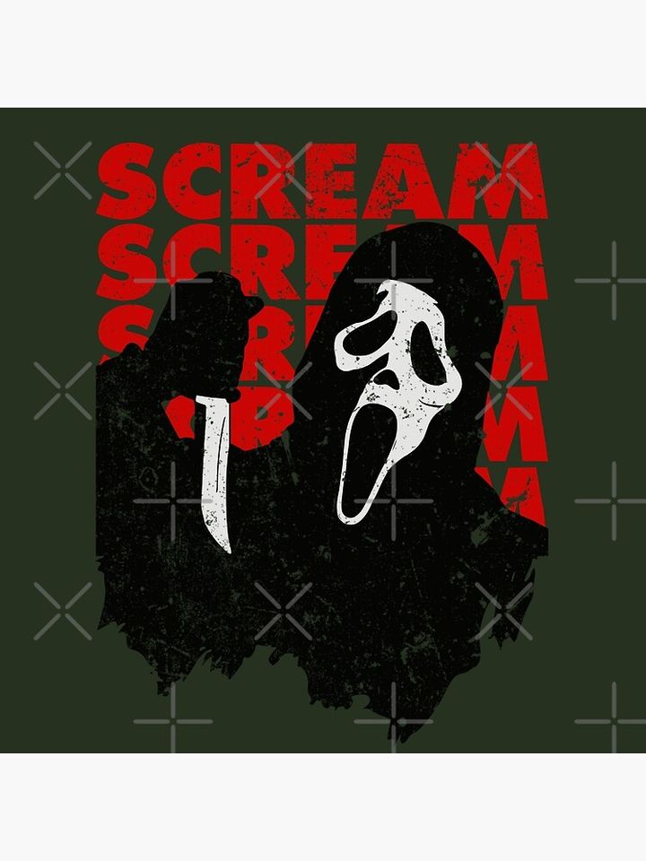 Scream Movie Pillow