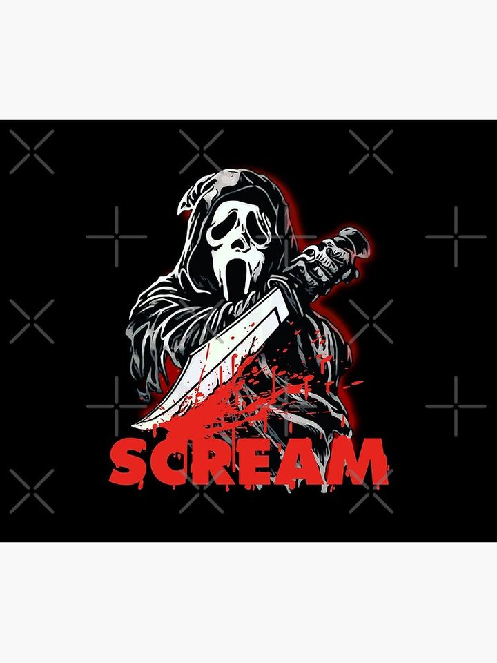 Scream Movie Throw Blanket