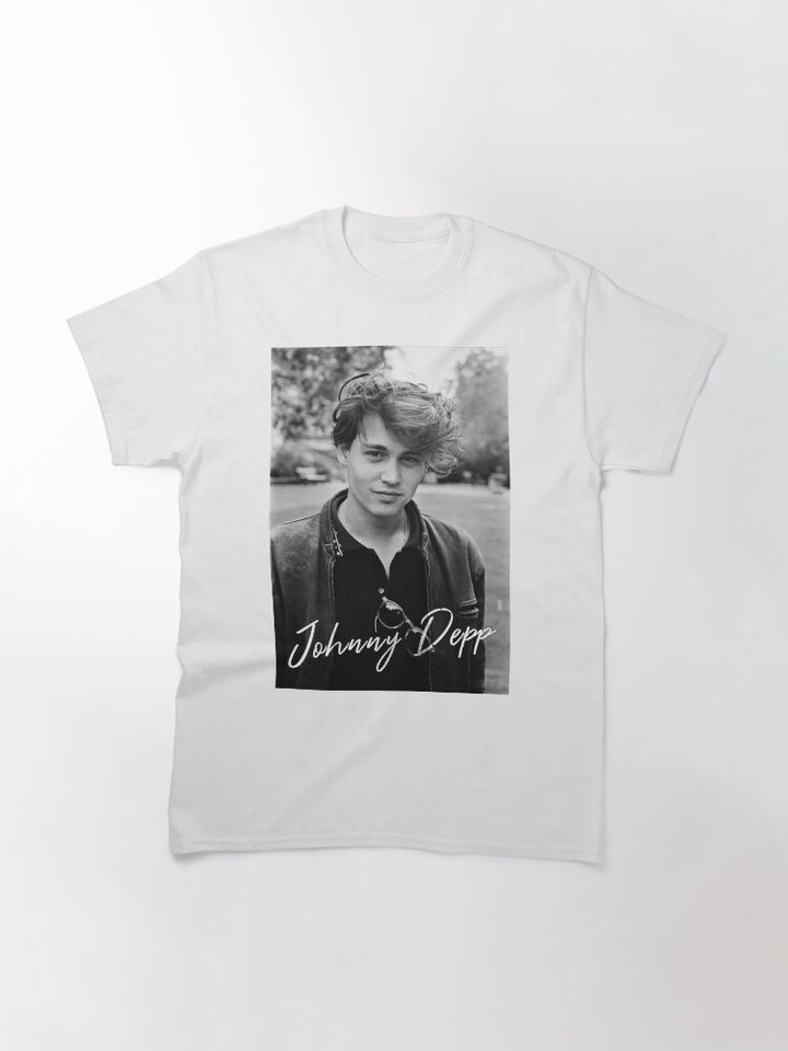 Johnny Depp young 90s Classic T-Shirt