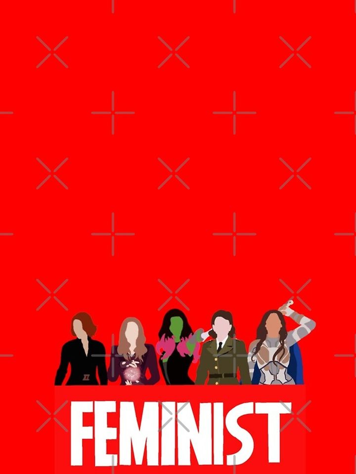 Feminist marvelous ladies iPhone Case