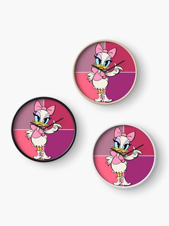 Daisy duck Clock