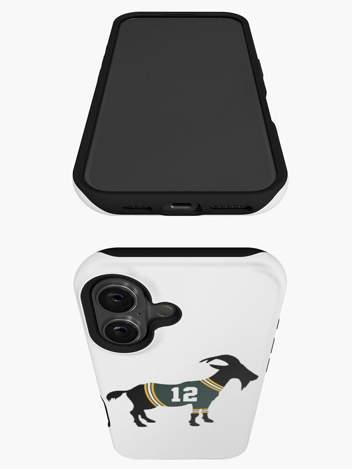 Aaron Rodgers GOAT iPhone Case