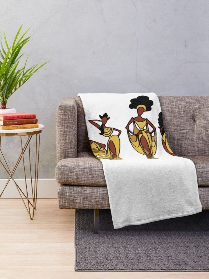 The Muses - Hercules Throw Blanket