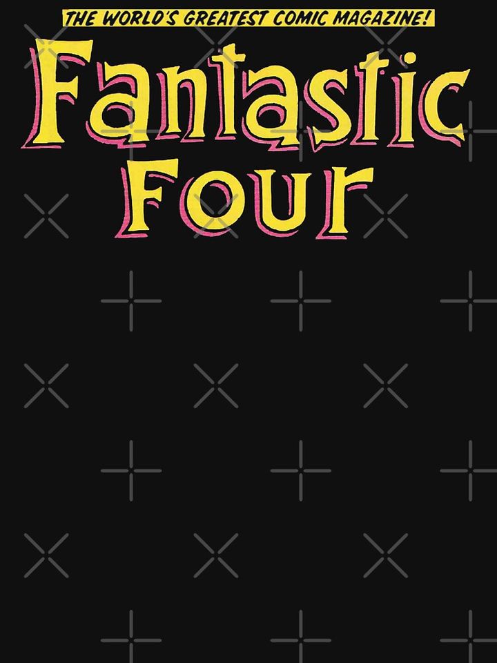 Fantastic Four - Classic Title - Clean Essential T-Shirt