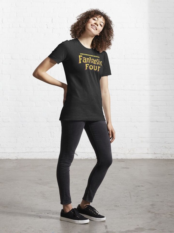 Fantastic Four - Classic Title - Clean Essential T-Shirt