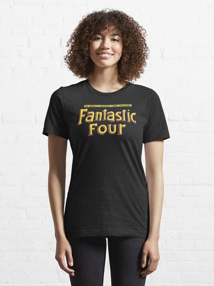Fantastic Four - Classic Title - Clean Essential T-Shirt