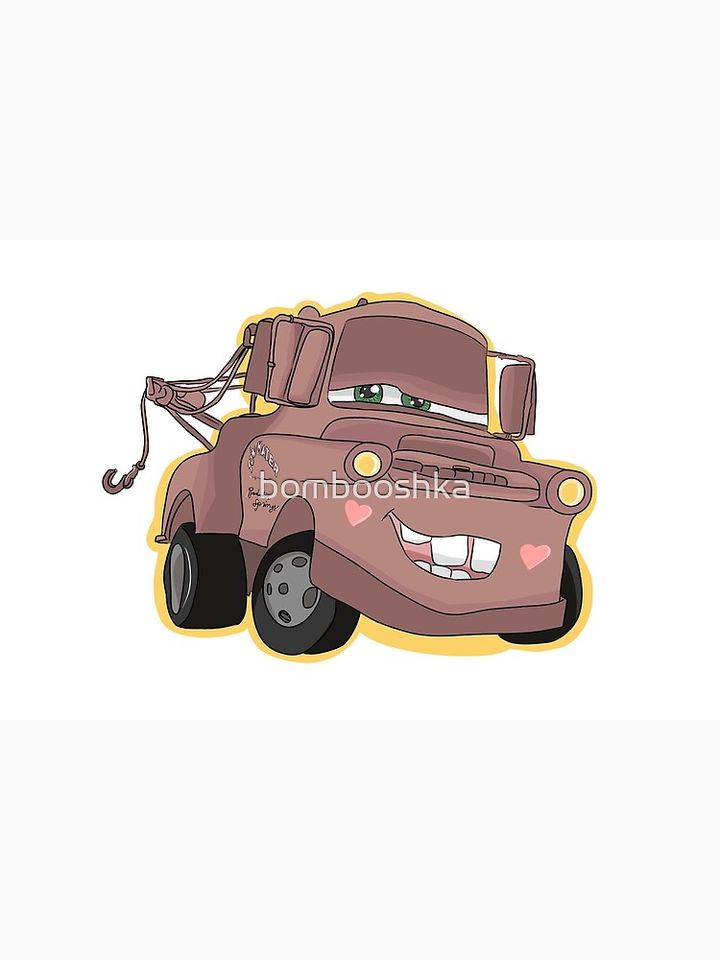 Tow Mater Disney Bath Mat, Disney Decor