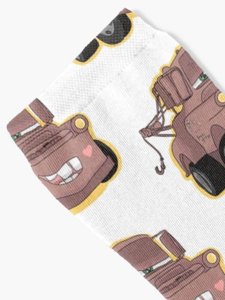 Tow Mater Kawaii Socks