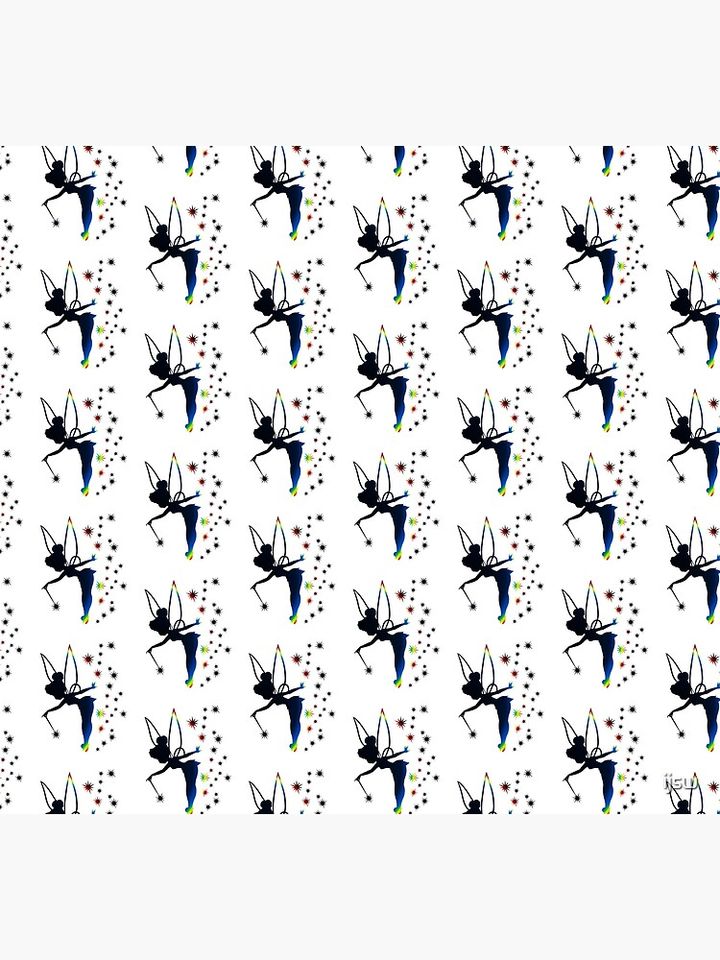 Rainbow Tinkerbell Sillhouette Socks