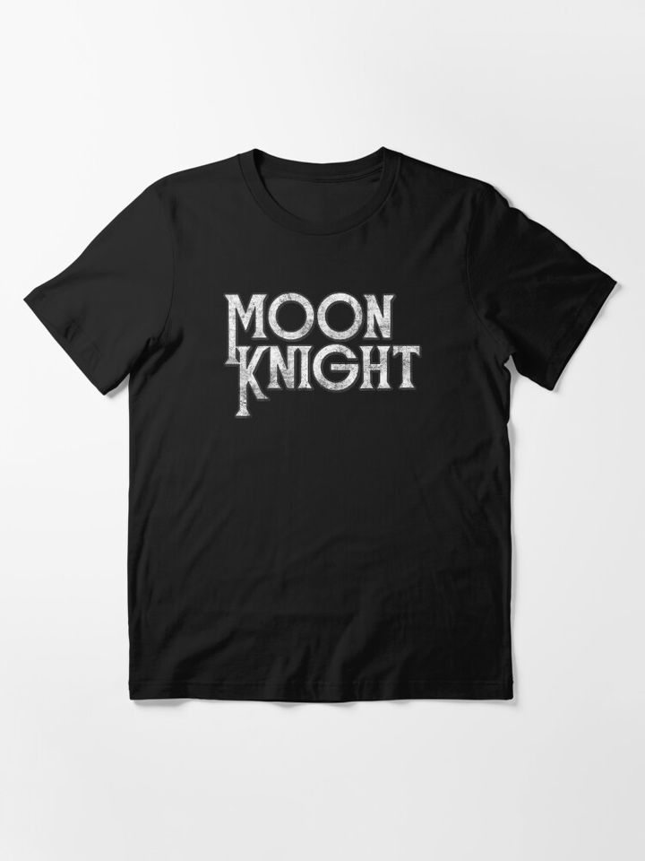 Moon Knight - Classic Title - Dirty Essential T-Shirt
