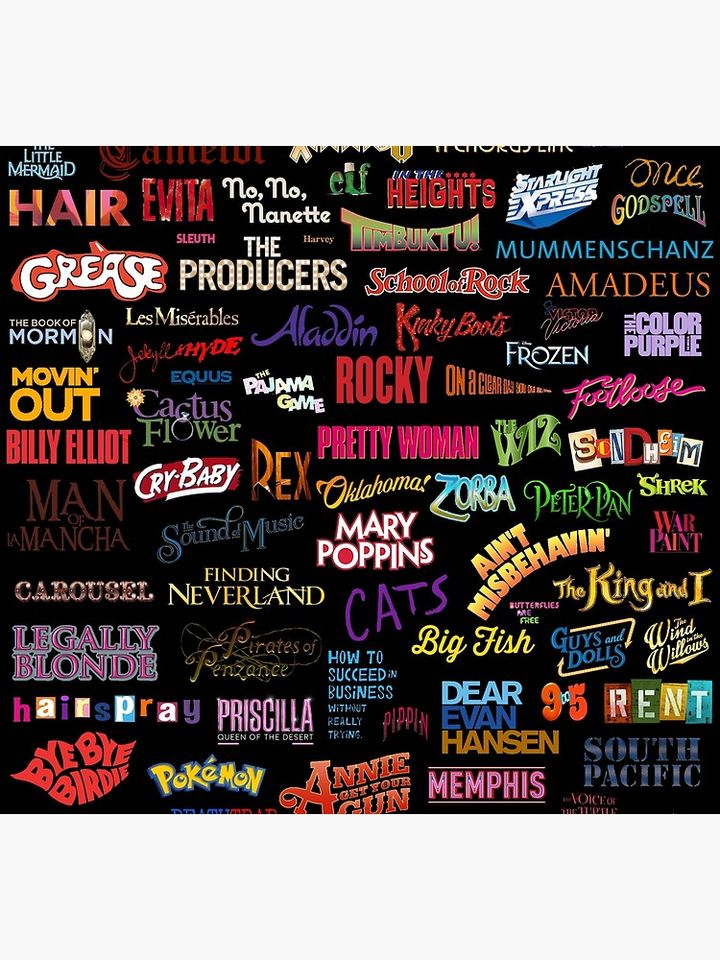 Broadway Musicals Socks