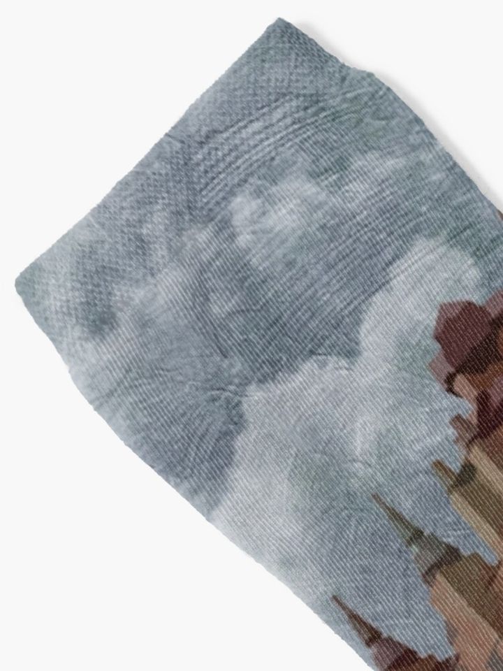 Tower of Terror Storm Socks