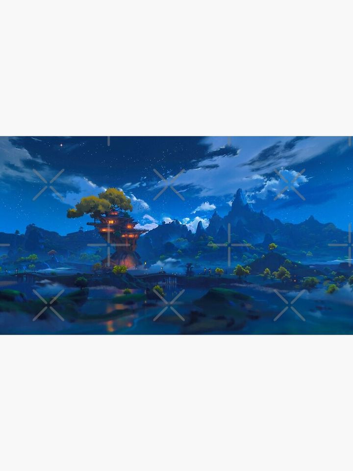 Liyue - Genshin Impact Premium Matte Vertical Poster