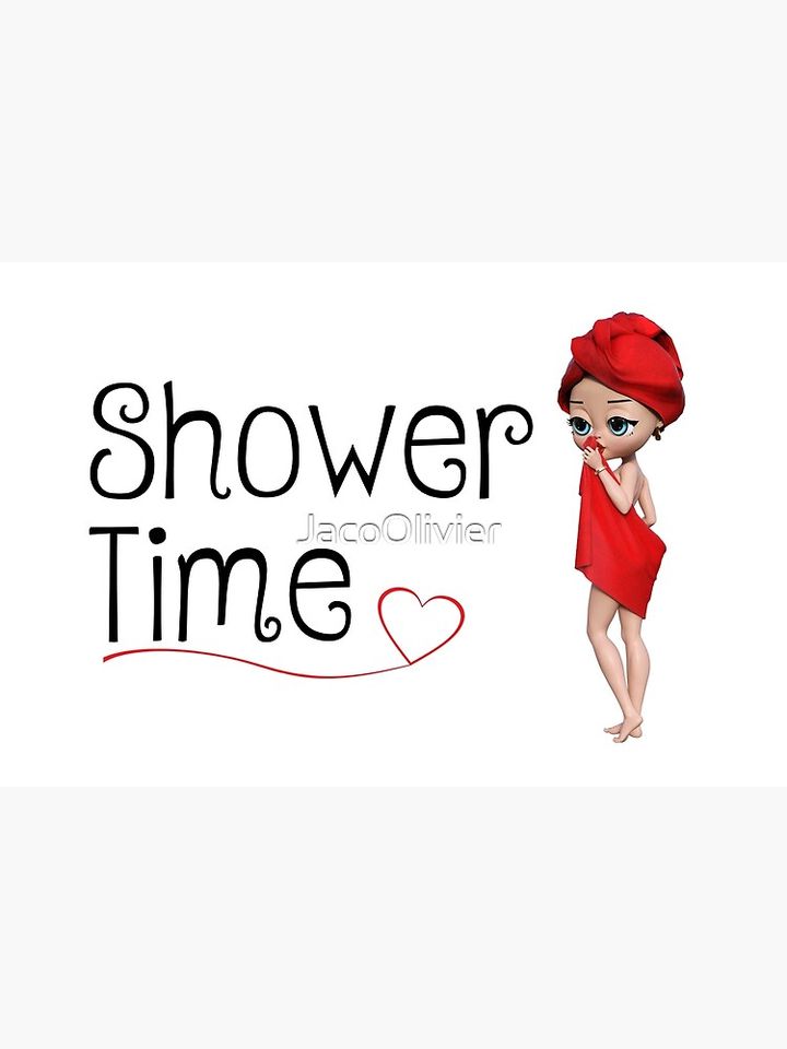 Betty Boop Shower Time Bath Mat