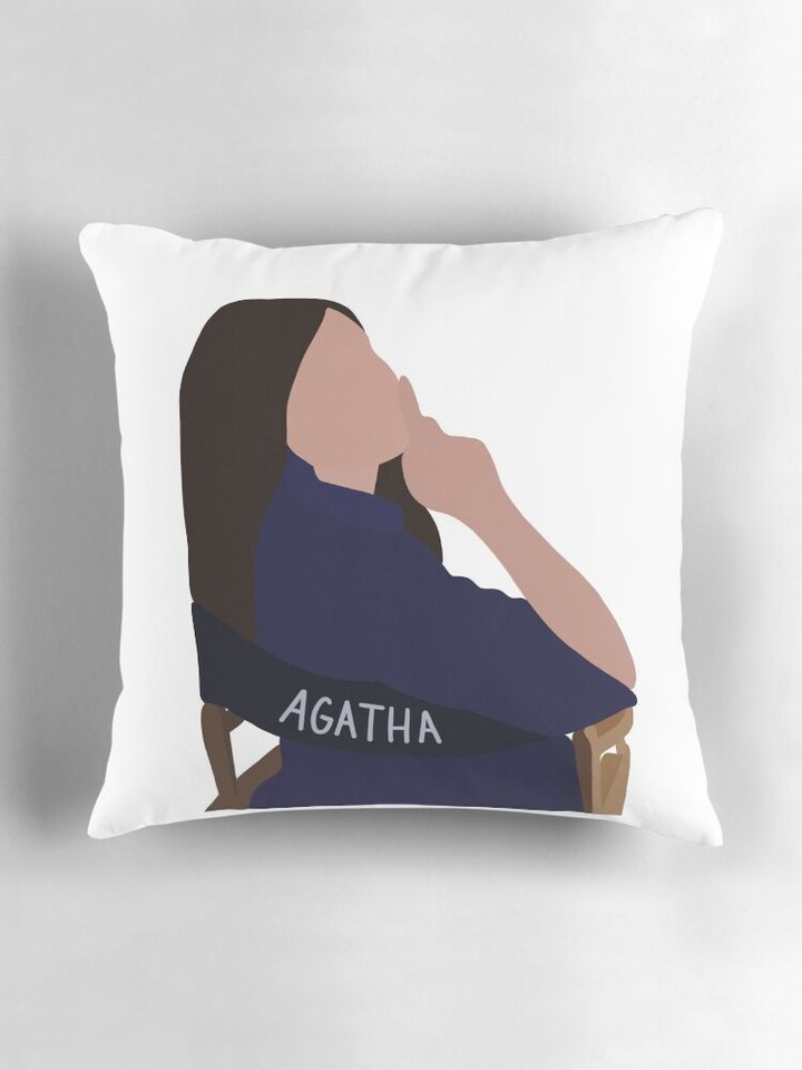 It's Been Agatha All Along Pillow