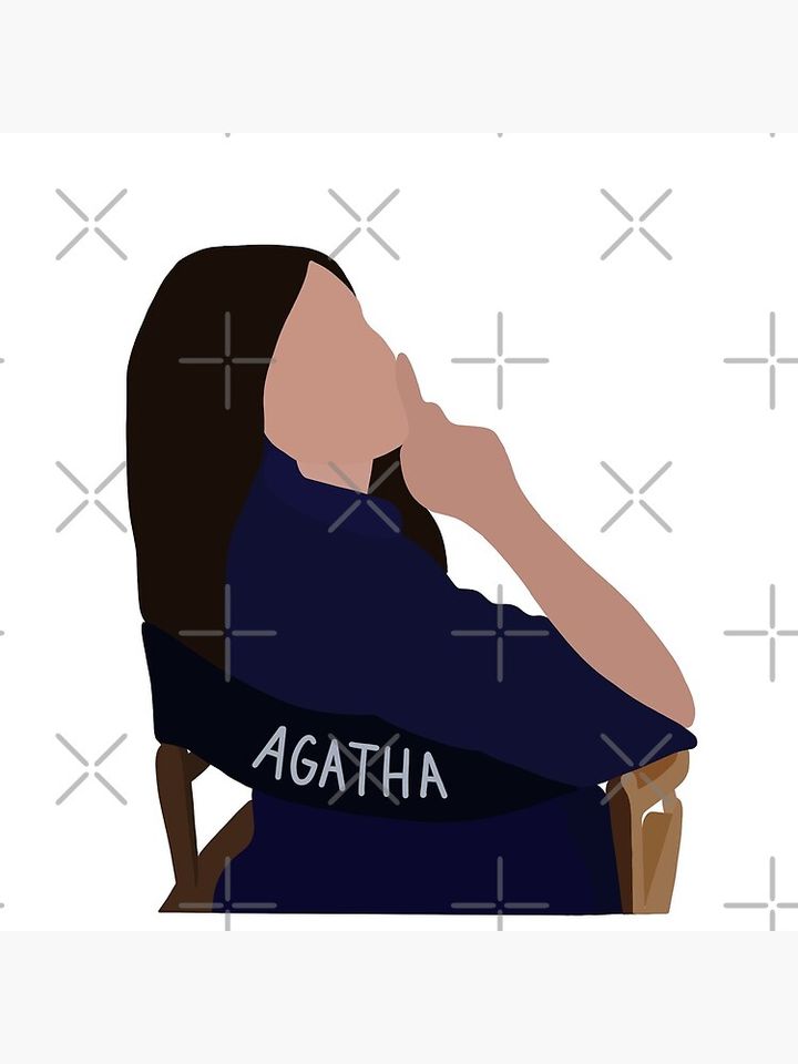 It's Been Agatha All Along Pillow