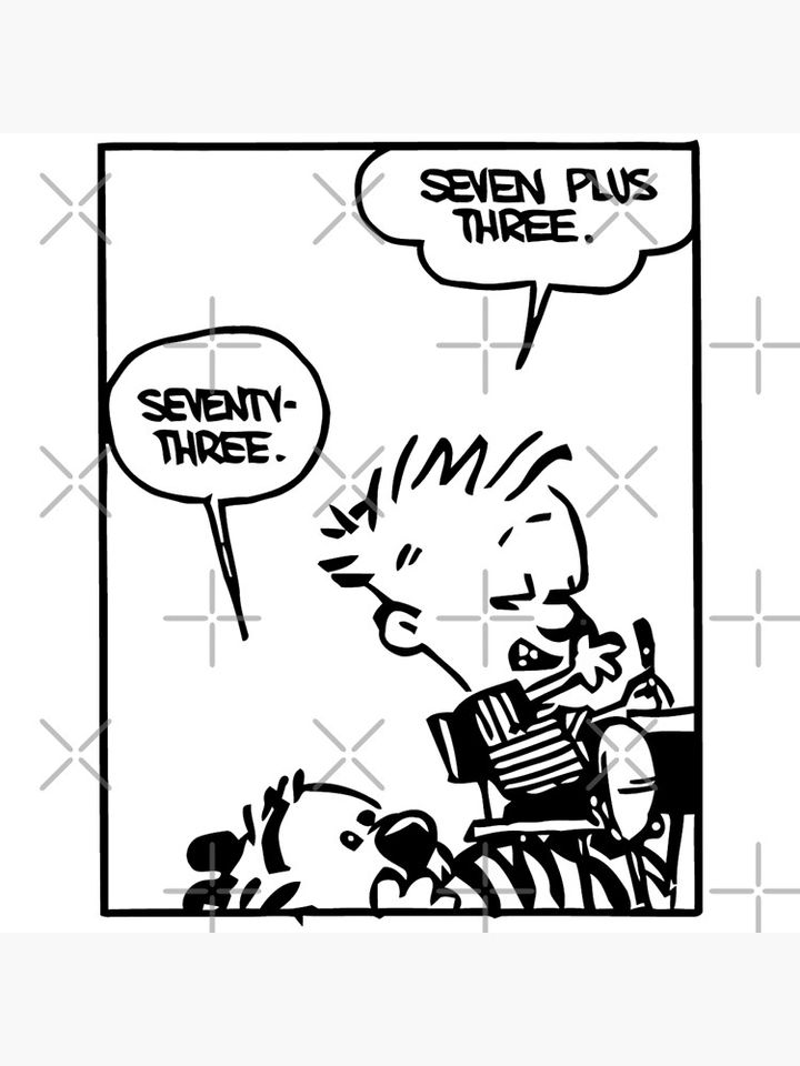Calvin And Hobbes Premium Matte Vertical Poster