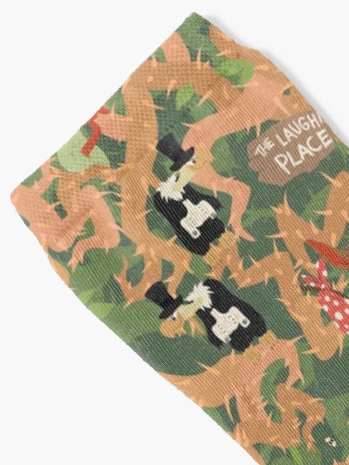 Splash Mountain “I Can't Run Away From Trouble” Socks