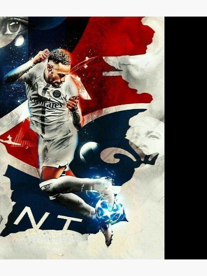 Neymar Art Wallpaper Backpack, Gift for Fan