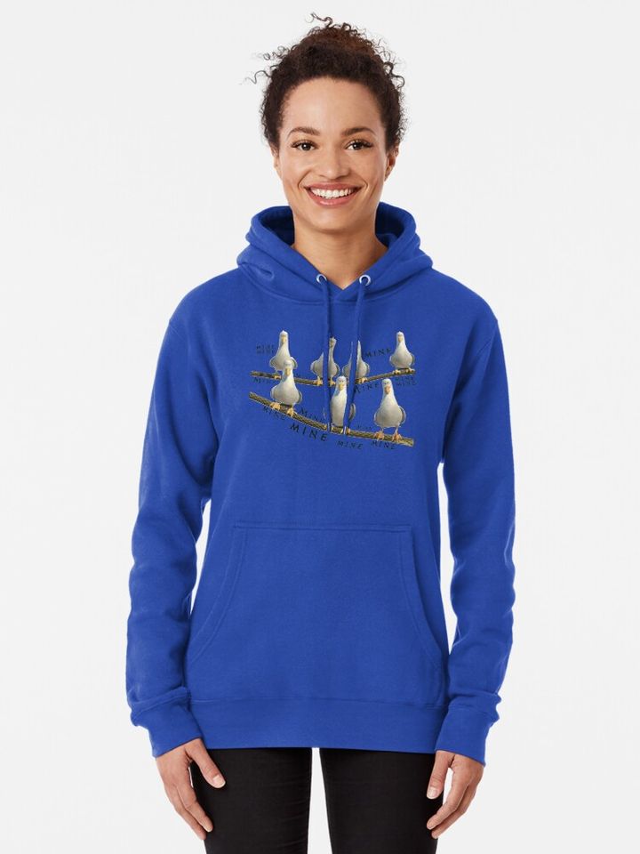 Mine! Seagulls from Finding Nemo Pullover Hoodie