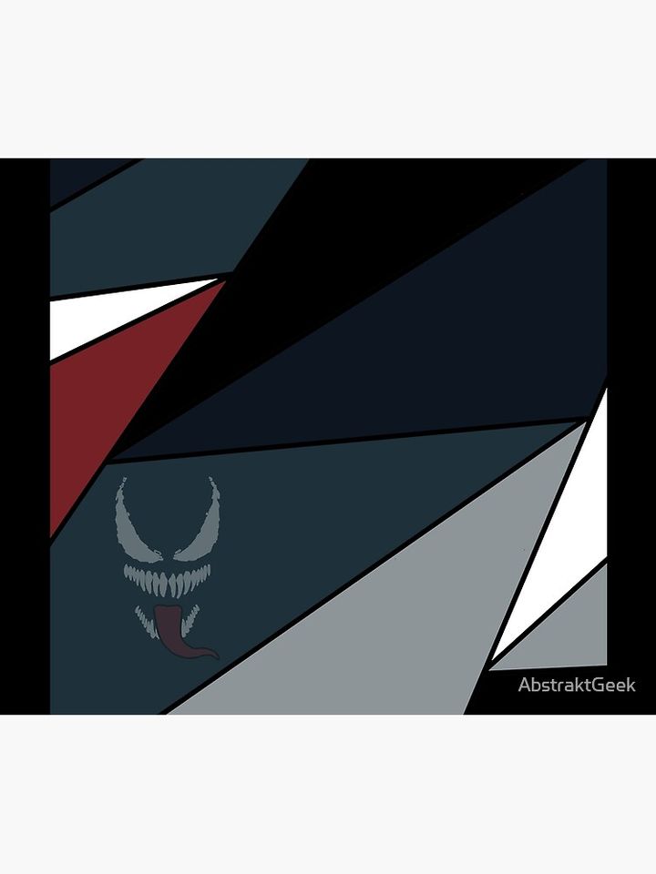 Eddie - Abstrakt Throw Blanket