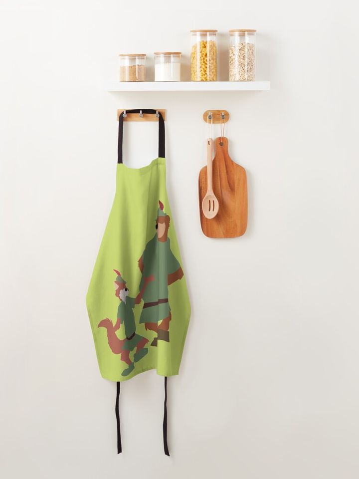 Robin Hood and Little John Apron