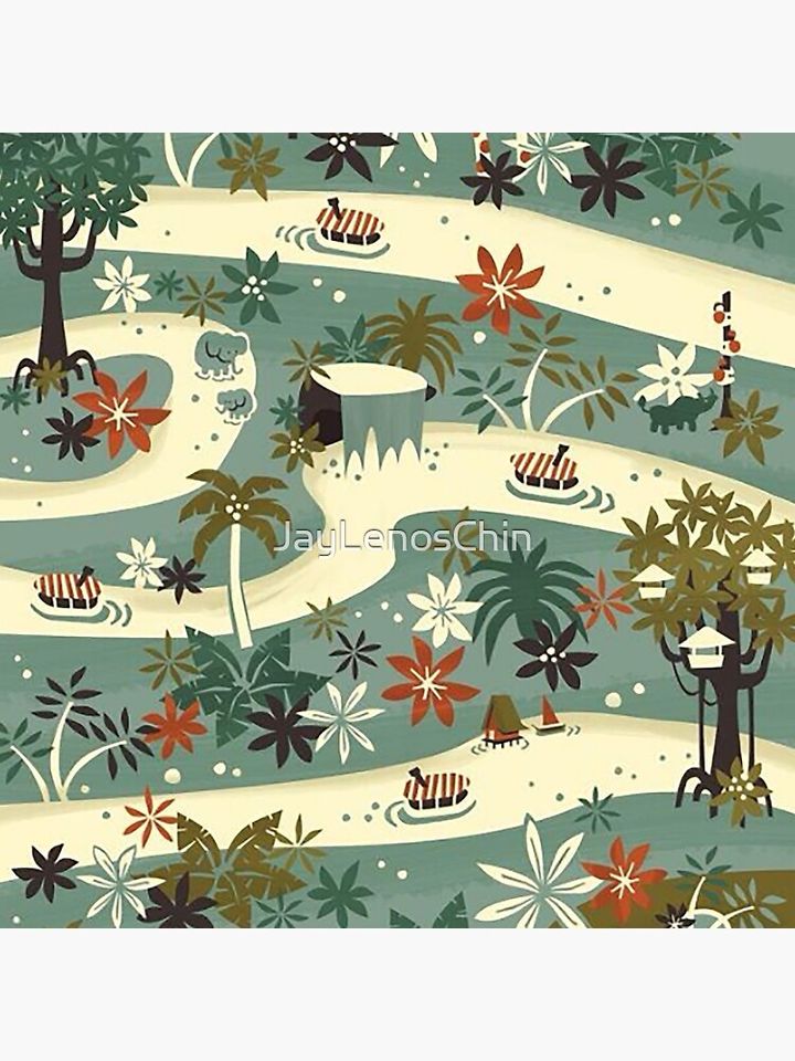 Jungle Cruise Pillow