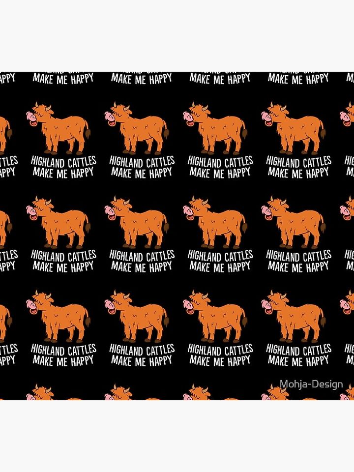Scottish highland cattle - Highland cattles makes me happy Socks