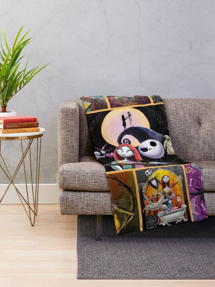 Nightmare Before Christmas  Throw Blanket