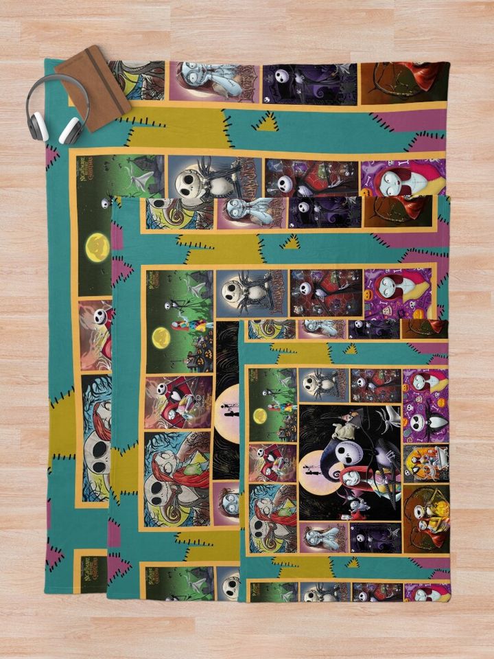 Nightmare Before Christmas  Throw Blanket