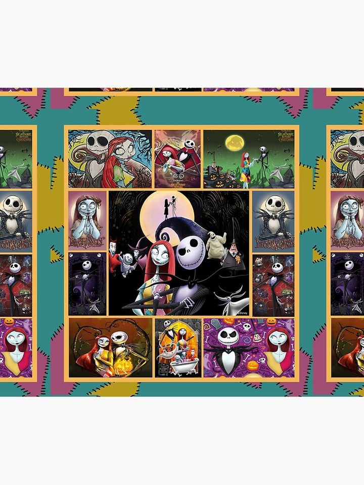 Nightmare Before Christmas  Throw Blanket