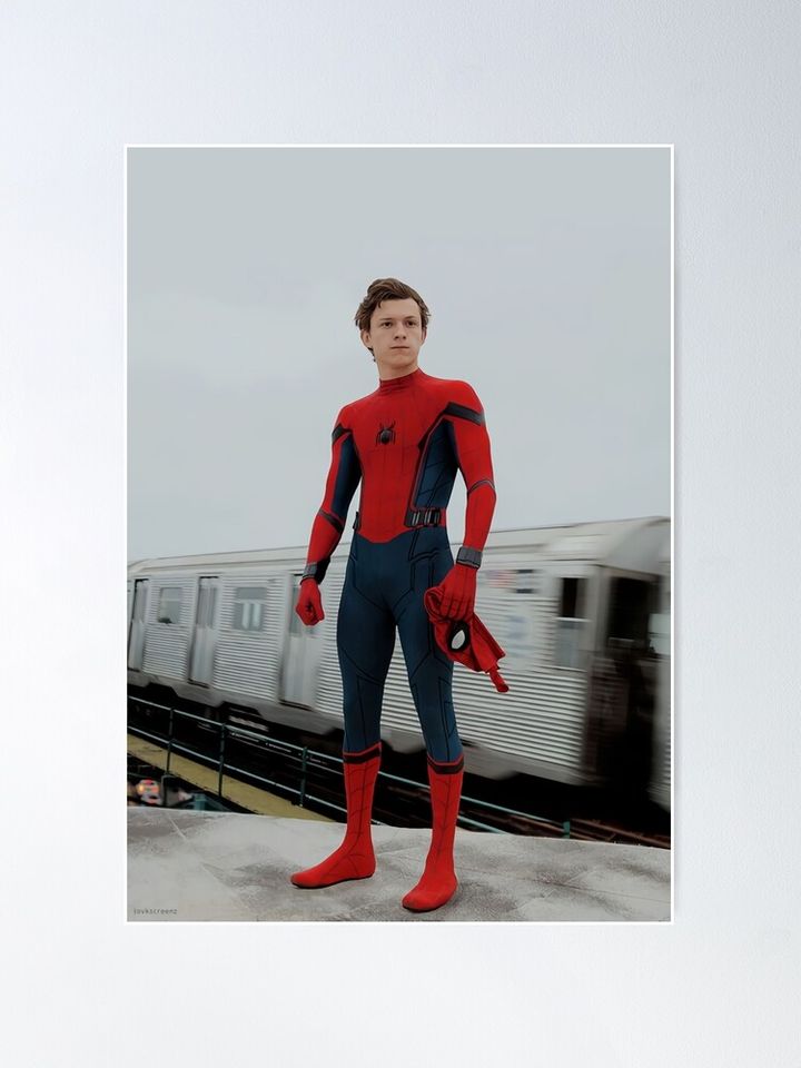 spidey tom holland aesthetic Poster