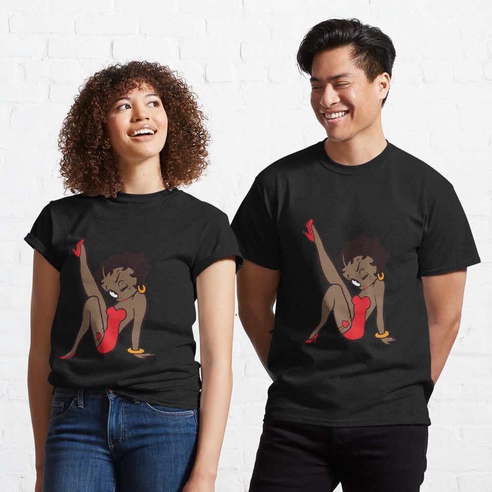 Black Betty Boop Classic T-Shirt