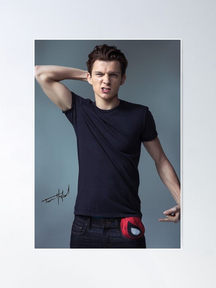 Tom Holland,autograph Poster